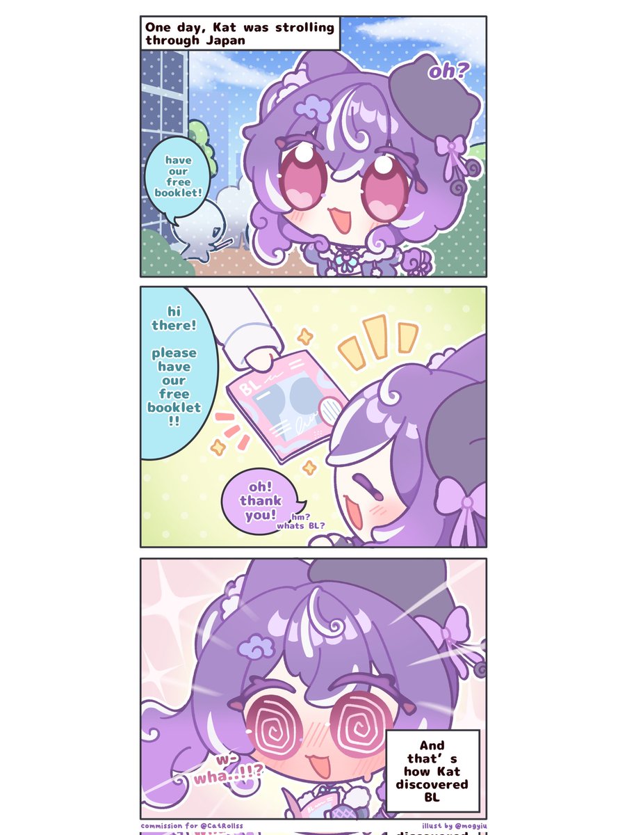 comic cm for @ CatRollss ⋆𐙚₊˚⊹ 
thank you~! 💜 #artrollss