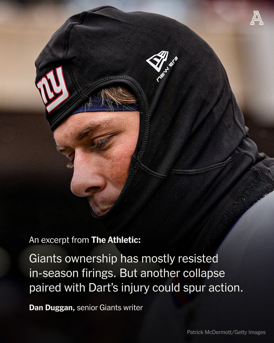 Brian Daboll was finally burned by playing with fire with Jaxson Dart’s health. The quarterback left Sunday’s game with a concussion between the third and fourth quarters after Daboll said he alerted trainers that Dart, “just didn’t seem right.”