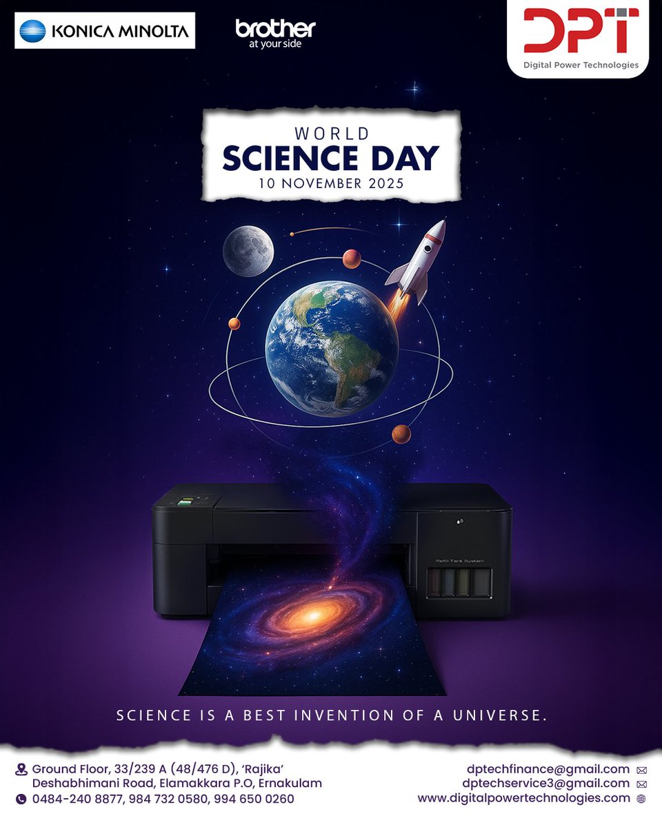 digitalpower_t's tweet image. Let’s celebrate the power of science in shaping our world and inspiring innovation. May the spirit of scientific inquiry and curiosity continue to drive progress for a brighter future!
HAPPY WORLD SCIENCE DAY! 🧪👩‍🔬
.
.
.
#WorldScienceDay #ScienceMatters #DigitalPowerTechnologies