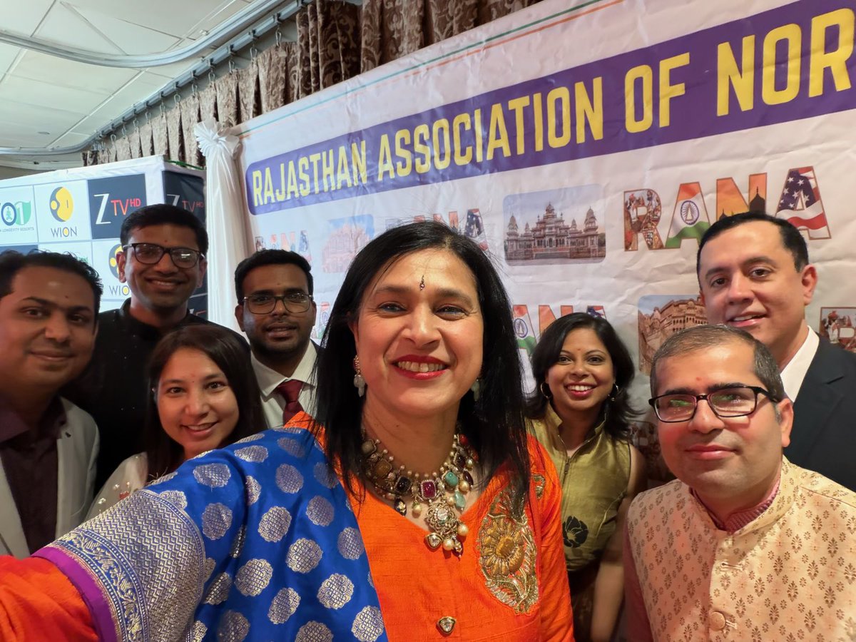 Mount Sinai cath lab attending RANA Diwali celebrations <a href="/KiniThinkTank/">KiniThinkTank</a> <a href="/DoctorKini/">DoctorKini</a>