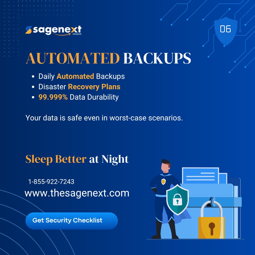 Sagenextinfo's tweet image. November is National #Cybersecurity Awareness Month.
Protecting your clients&apos; sensitive financial data isn&apos;t optional; it&apos;s your professional duty.

#sagenext #DataProtection #CPASecurity #CloudSecurity 
Click the link for the complete security guide thesagenext.com/data-security