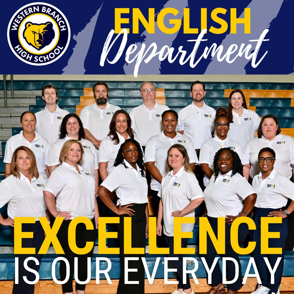 📚✏️ A new week of Excellence in Expression! 💙💛
The WBHS English Department is here to help you find your voice, tell your story, and make every word count. Let’s write another strong chapter together, Bruins! 🐾 #BruinExcellence #WriteYourSt