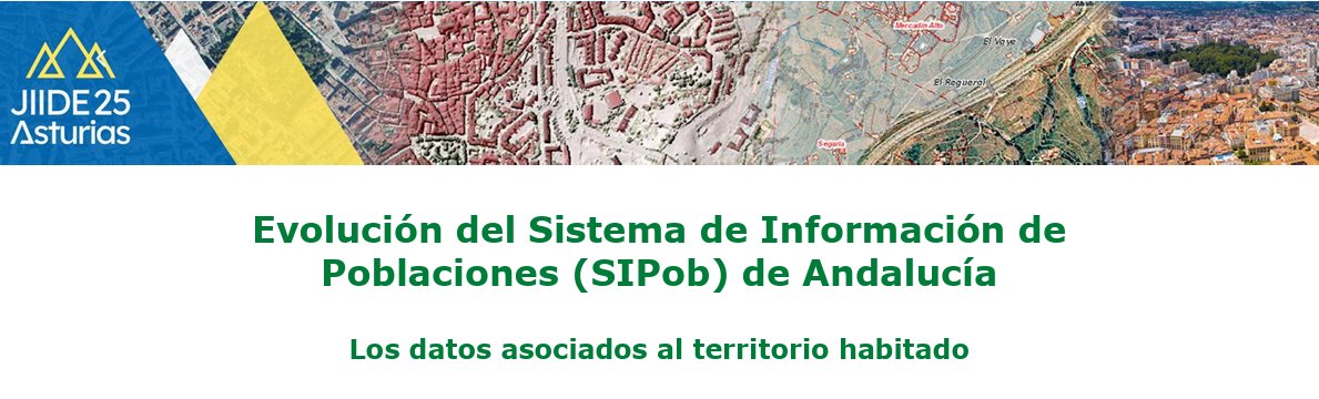 IECA_Andalucia's tweet photo. El Sistema de Información de Poblaciones de Andalucía #SIPob realiza un reconocimiento detallado y jerarquizado del poblamiento andaluz
👩💻Os hablaremos de la evolución de este proyecto en las Jornadas Ibéricas Infraestructuras Datos Espaciales #JIIDE2025
https://t.co/oUlCHjiE14 https://t.co/dWBVpcplLZ