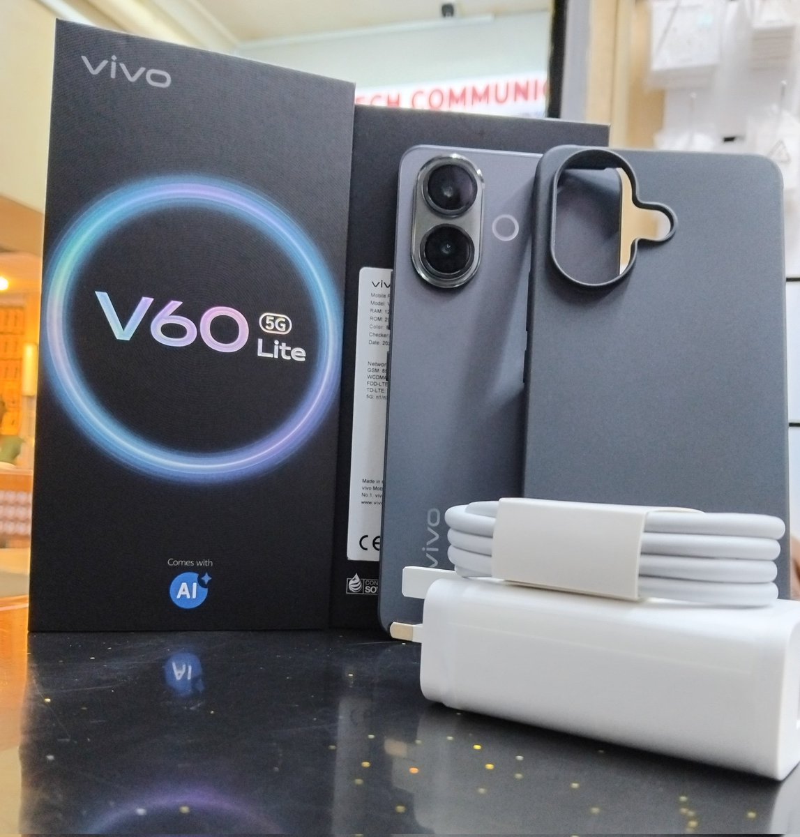 With only a deposit of 8,900/-
Vivo V60lite 5G
12/128Gb