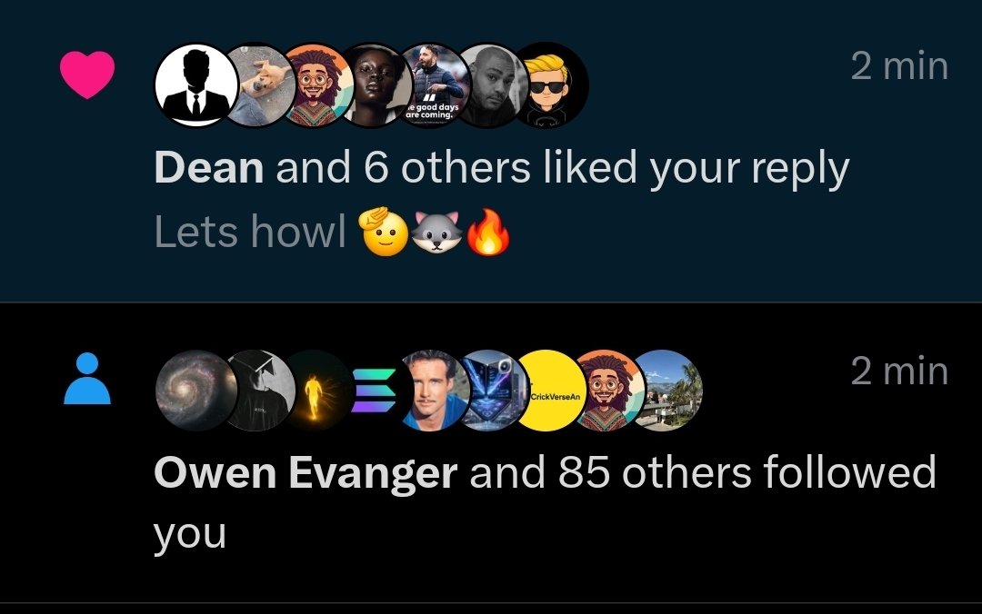 The_Alpha_Husky's tweet photo. Hey Want +85 followers in 2 minutes like me? π
Drop HOWL in the comments, and follow back guaranteed! πΊπ₯
#TheAlphaHusky #AlphaAmongDogs #CryptoMemes
#JoinThePack