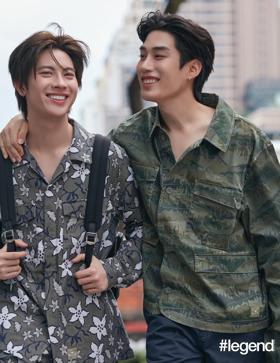 ubl_umbrella's tweet image. 📸 ✨Com um carisma e uma química perfeita os atores #TleFirstone estão na revista #Legend_th.

#Legend