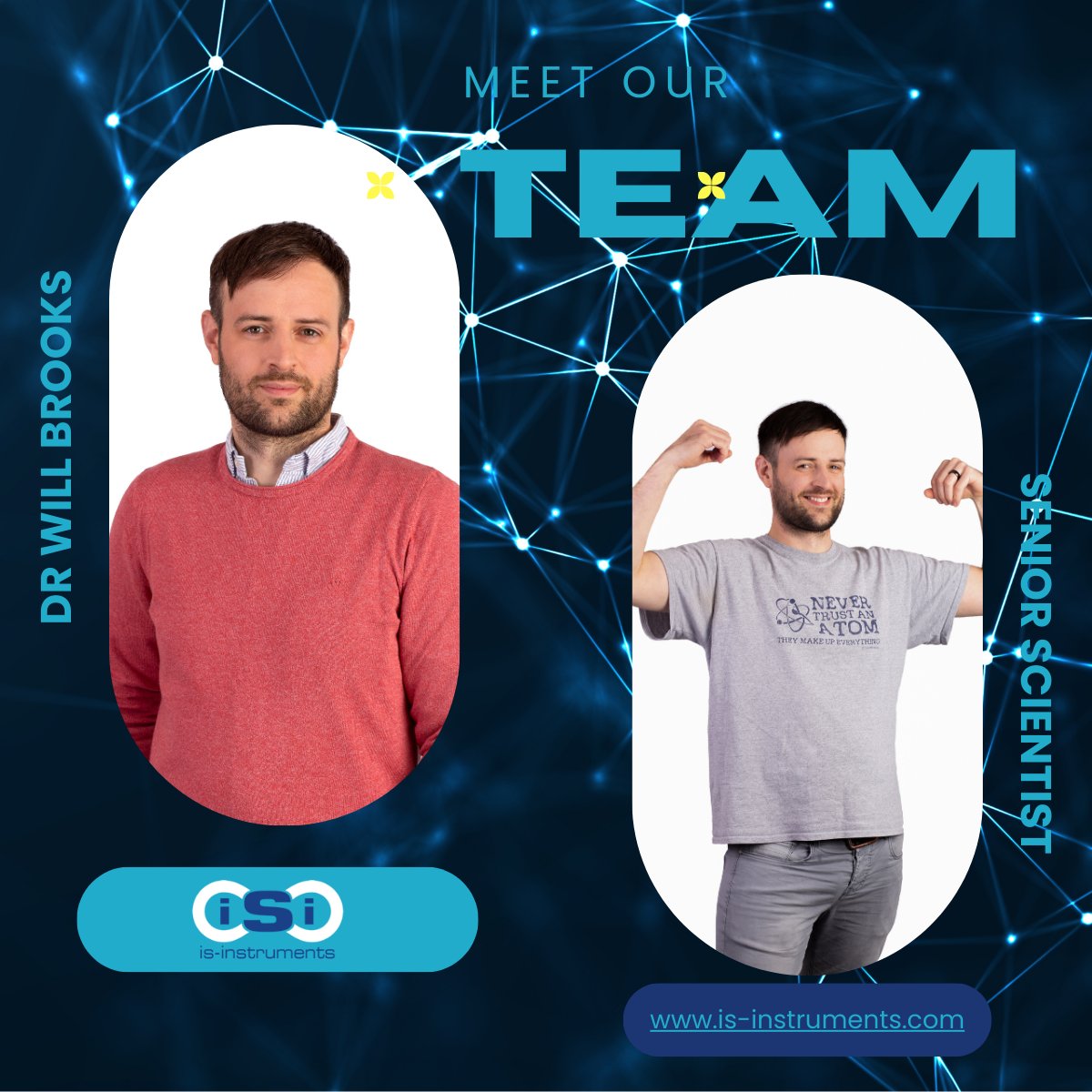 Meet Dr Will Brooks, Senior Scientist. He began life as a chemist until he discovered photonics!

Will joined us in 2016 &amp; is heavily involved in multiple projects, including stand-off Raman (Nuclear Decommissioning) &amp; gas-phase Raman detection using hollow-core fibres.