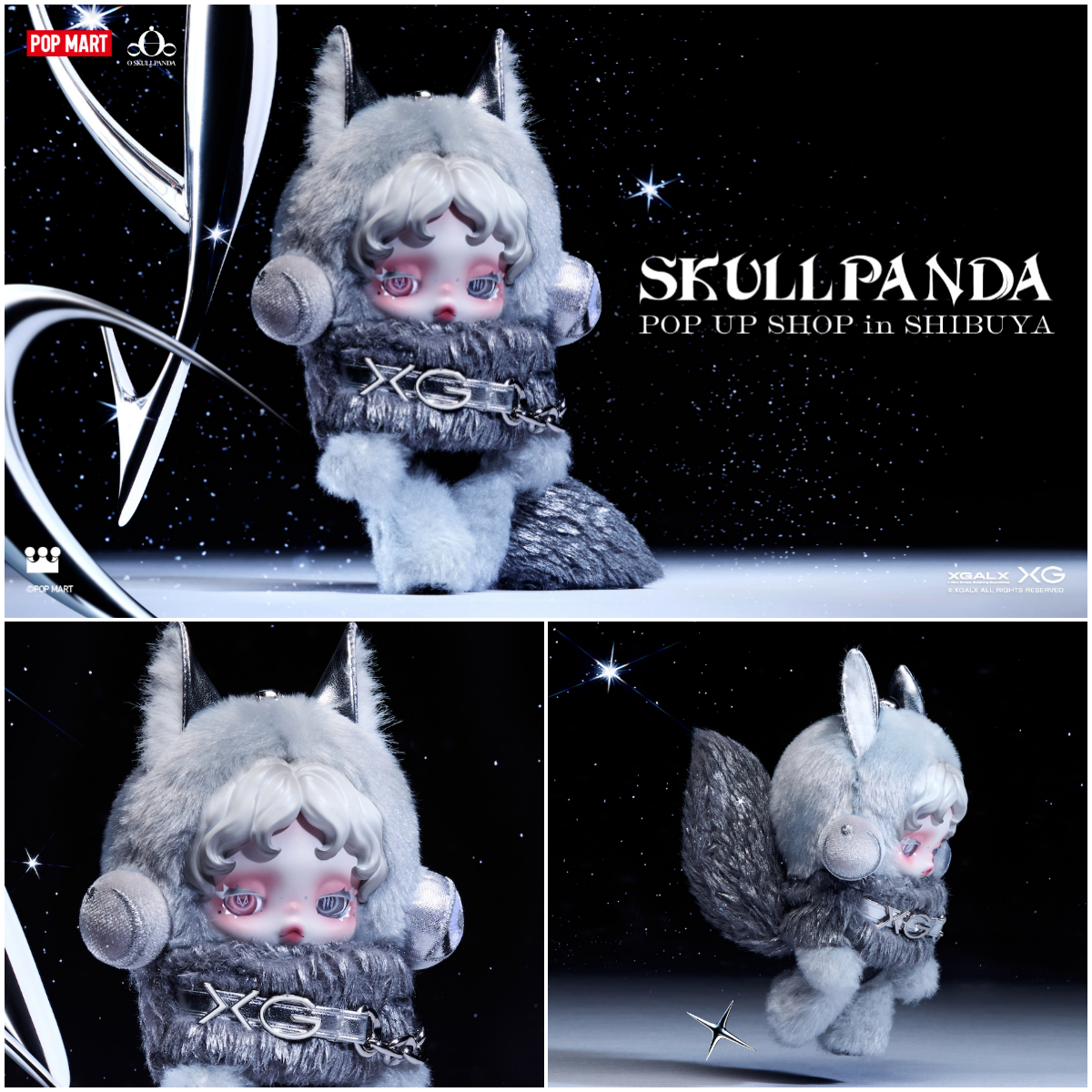 SKULLPANDA XG スカルパンダ日本限定 POPMART 2体セット POPMART