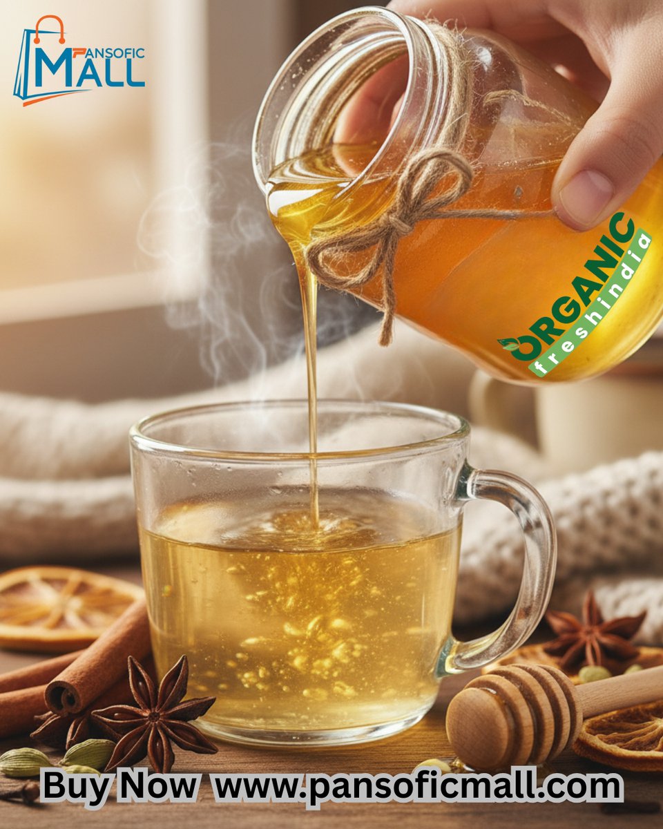 PansoficMall's tweet photo. Winter wellness tip: Raw honey isn’t just sweet—it supports immunity, digestion, skin and more. Learn why it matters this season. Read the full blog at Pansofic Mall: https://t.co/rYEhqUic89 #RawHoney #WinterWellness #pansoficmall #organicfreshindia #brunardo #CamperThailand https://t.co/JG51xmcRgk