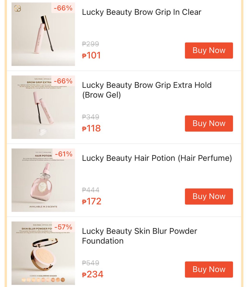 budolfindsphil's tweet photo. LUCKY BEAUTY SALE!!
1. https://t.co/MYBdVoctzH
2. https://t.co/yVWqC35pJm
3. https://t.co/IDjkihaOdB
4. https://t.co/PtEACpceMu https://t.co/7KX99Ut61G
