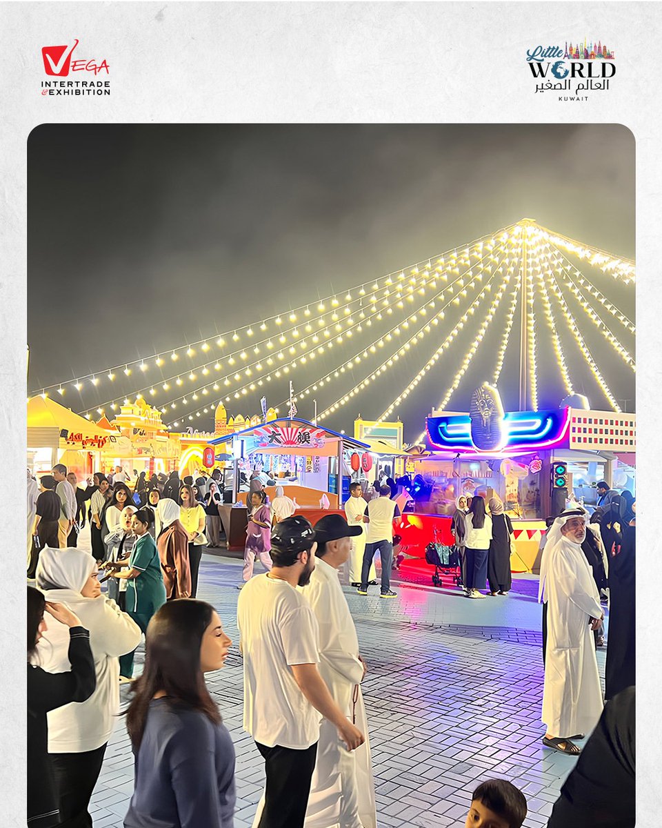 vega_inter's tweet photo. Highlights from Little world kuwait season 2 organized by Vega Intertrade and Exhibitions !

The energy, the food, the smiles... it’s all here!

If you haven’t been yet, come feel the world in one place at Kuwait international fair,Mishref

Open daily from 4pm till 11pm. https://t.co/3pjWBrYTlJ