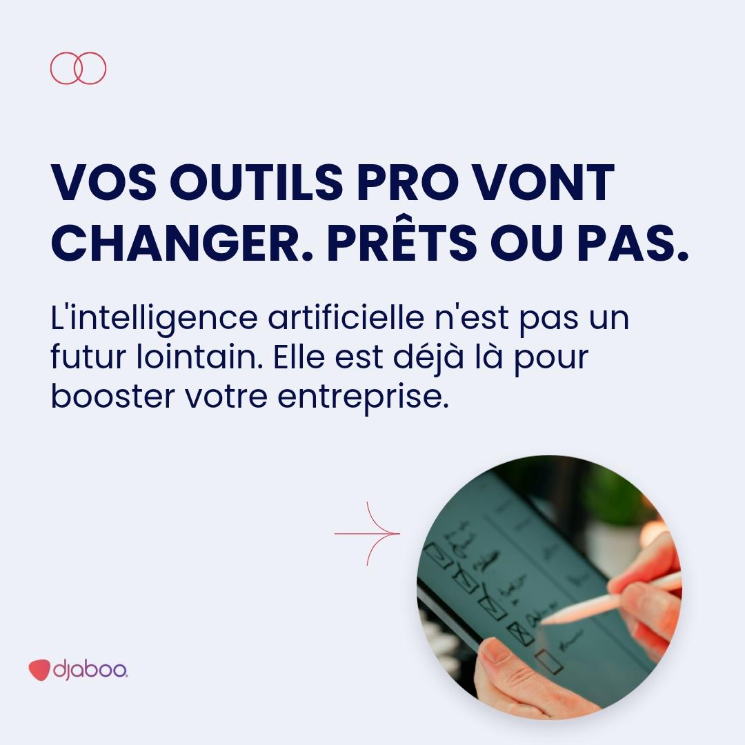 Djaboo8's tweet image. L&apos;avenir du business ? 🚀 IA, automatisation... Les logiciels changent. Soyez prêt.

✍ Et si on prenait un café ? → bit.ly/djaboo-coffee 🍵

#GestionDentreprise #InnovationTech #Djaboo

#crm #productivité #entreprise #djaboo