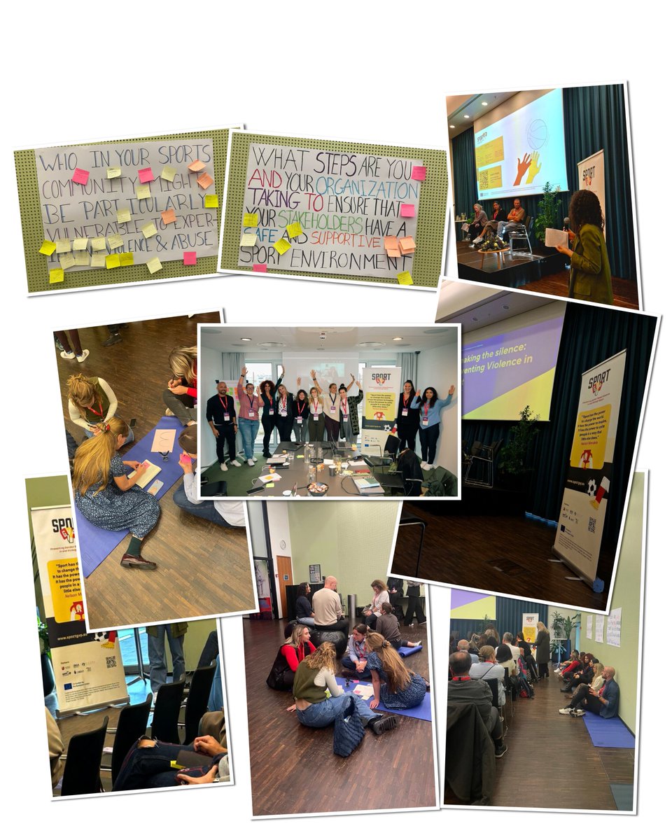 Проектот Sport GVP беше  претставен како дел од MOVE Congress 2025 во Копенхаген!

Во рамки на Конгресот, партнерите го одржаа финалниот состанок и завршната конференција на тема
 „Breaking the Silence: Preventing Violence in Sport“.

#SportGVP #MOVECongress #BreakingTheSilence