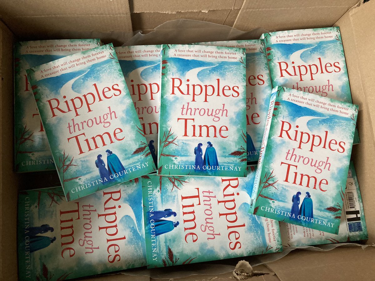 PiaCCourtenay's tweet photo. The best #bookpost - author copies of my new story! Huge thanks to @headlinepg and @bopicicka - they look fab!

RIPPLES THROUGH TIME – a #dualtime #romance featuring #Vikings, #buriedtreasure and #ghosts from the past! Coming 20th November!

https://t.co/OWvFjSMHK9 https://t.co/SKMDdWu2hD