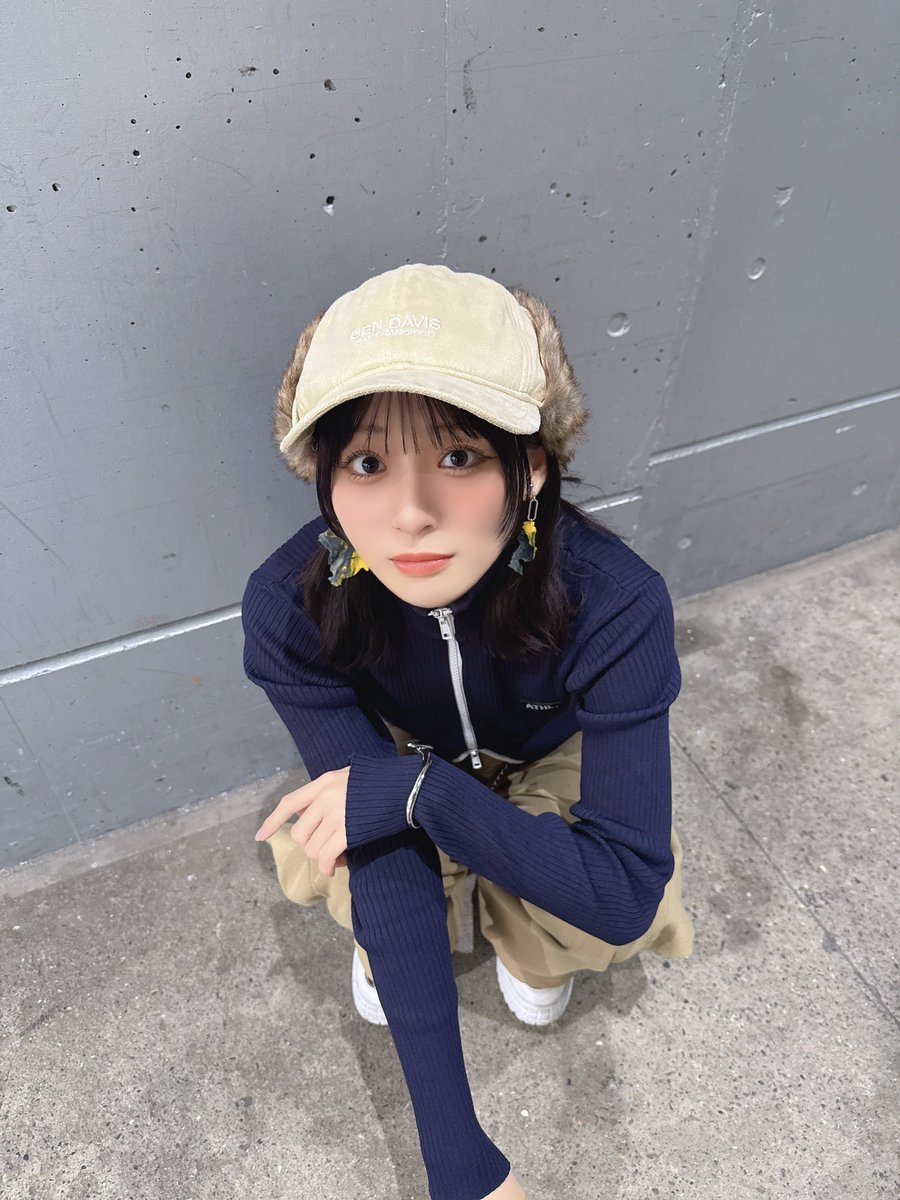 tomita_nanaka's tweet image. この帽子、わんこっぽいって
たくさん言われた🐶ˊ˗