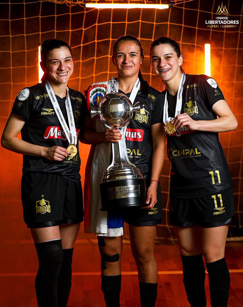 Taboão Magnus de Brasil 🇧🇷 campeonas de la Libertadores Futsal Femenina