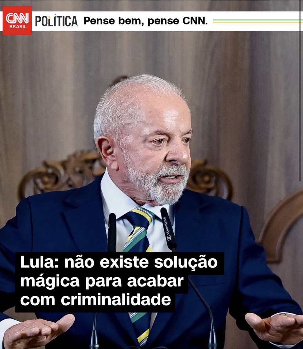 Existe solução mágica sim…
É só varrer a esquerda do poder!
2026 está chegando.

Espero ter ajudado.