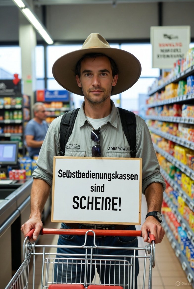 Selbstbedienungskassen sind SCHEIßE!