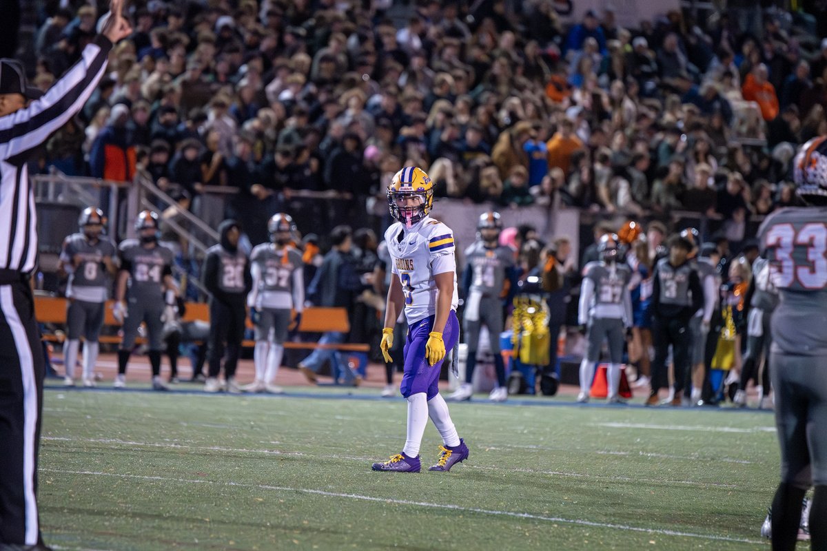 Honored to be named 2nd Team All-District Wide Receiver, but not satisfied. The grind doesn’t stop, back in the lab getting ready for playoffs. Big thanks to my coaches and teammates for always pushing me. <a href="/mdoc376/">Coach Doc</a> <a href="/Coach_Ober/">Kevin Ober</a> <a href="/GSD_CULLEN/">Coach Cullen</a> <a href="/LakeBraddockFB/">Lake Braddock 🏈</a> <a href="/carljfred/">Carl Frederick</a>