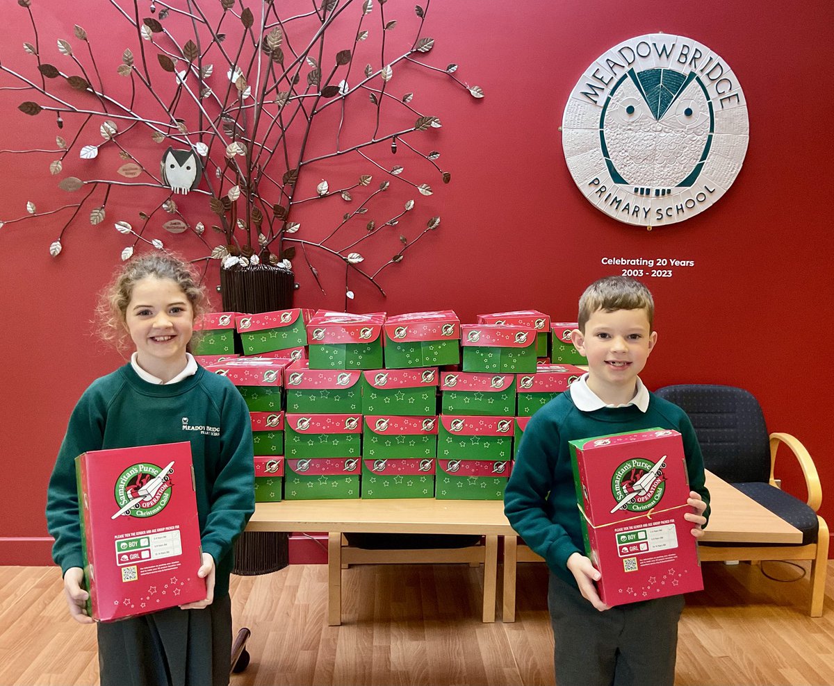 We had a tremendous response to this year’s Samaritan’s Purse Christmas Shoebox Appeal. 

Thank you to every member of our school community who contributed to this and these will go to families in need this Christmas time.
