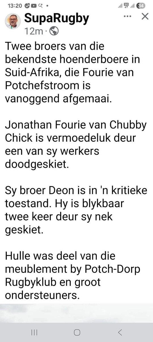 Another SA Farm murder 😡 #POTUS #ElonMusk From #Nuuspod