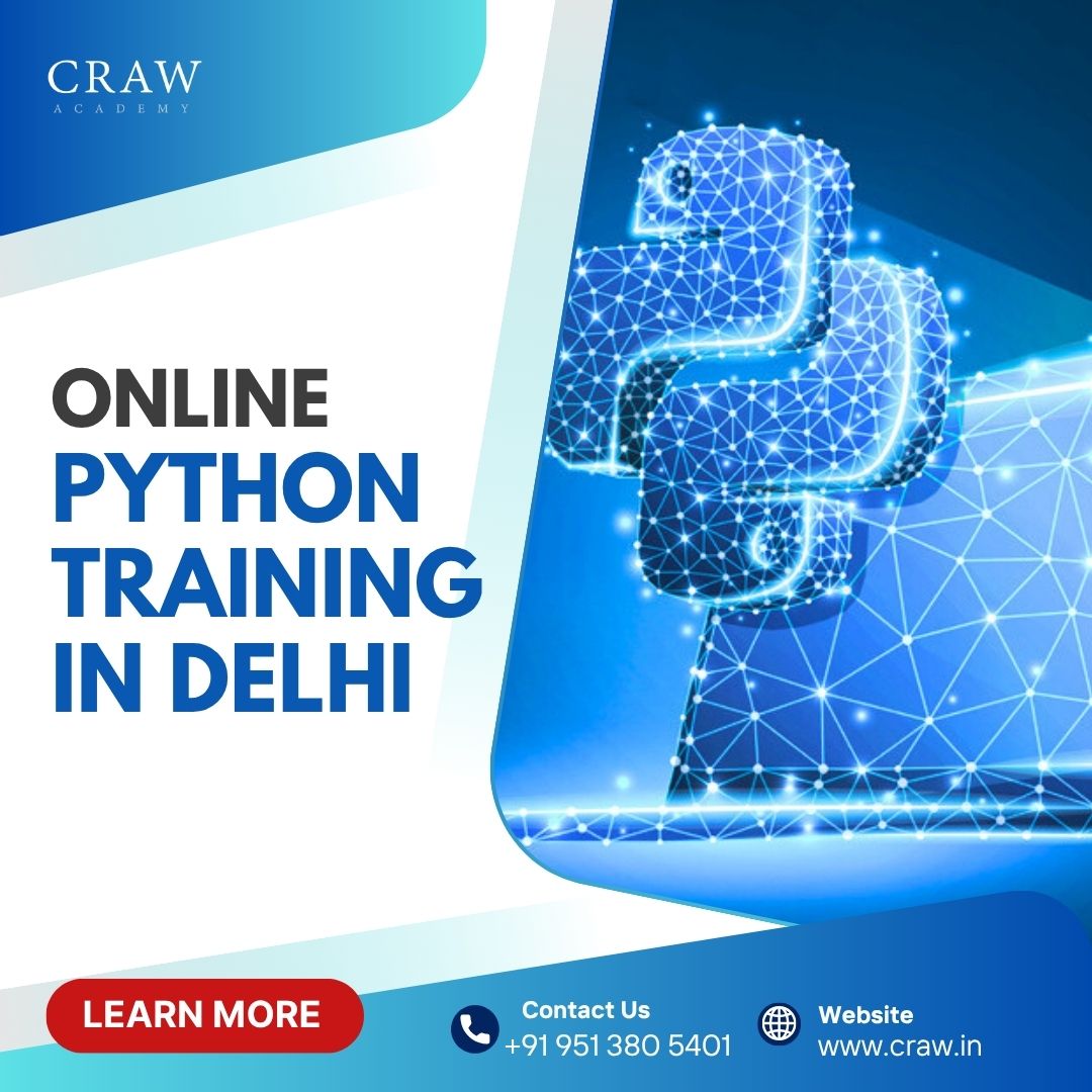 manisha06650's tweet image. Master Python programming online with Craw Security in Delhi.

👉 Enroll Now at craw.in or call +91-9513805401 to book your free demo session.

#OnlinePythonTraining #PythonCourseDelhi #LearnPythonOnline #CrawSecurity #PythonProgramming #PythonDevelopers