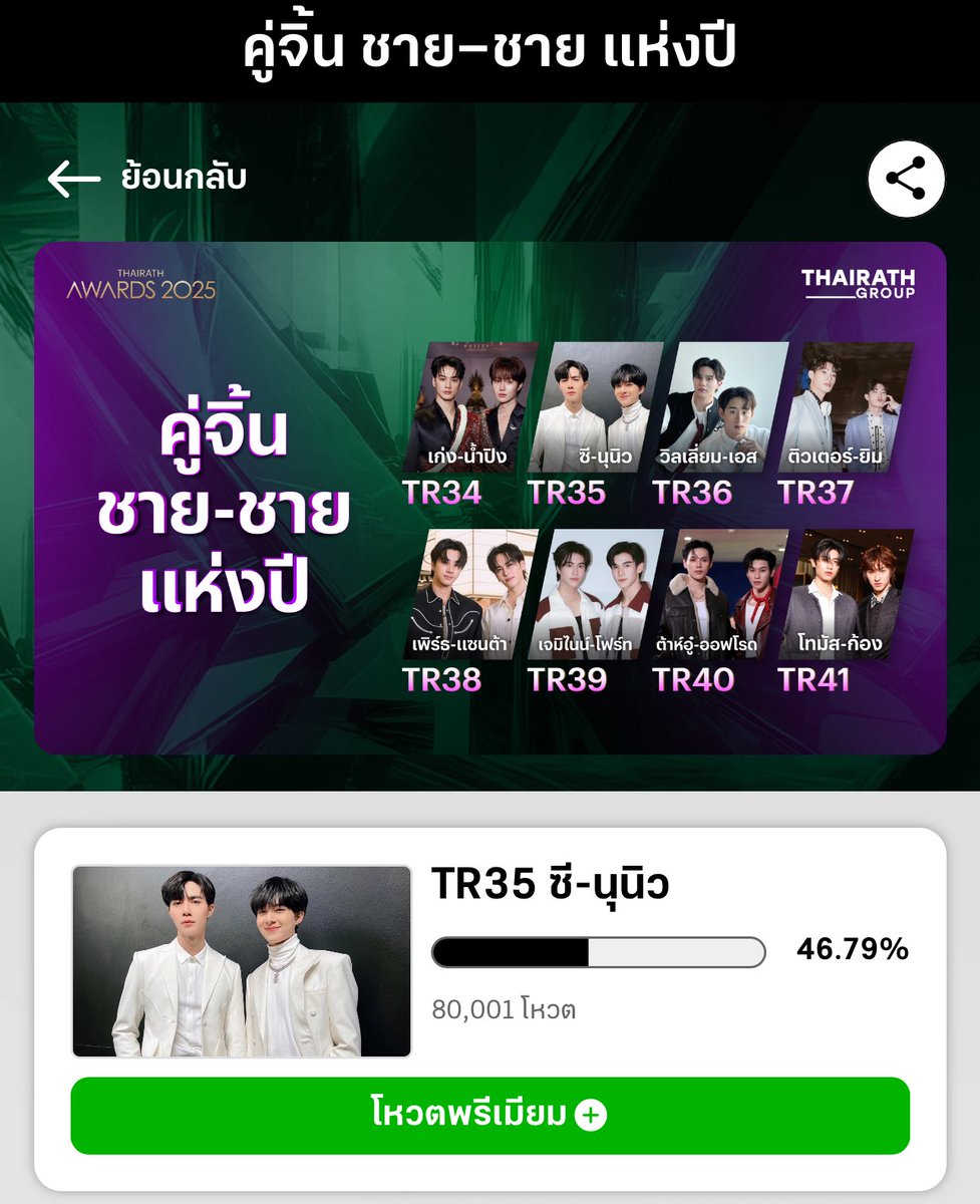 myzunshinee's tweet photo. กริ้ดดด 80k ล้า ไปกันต่อค่ะะ พาไปแตะ 100k กาน 

https://t.co/HIvhbr82Zy

 #VoteZNNforThairath https://t.co/VXa6M8T4Hc