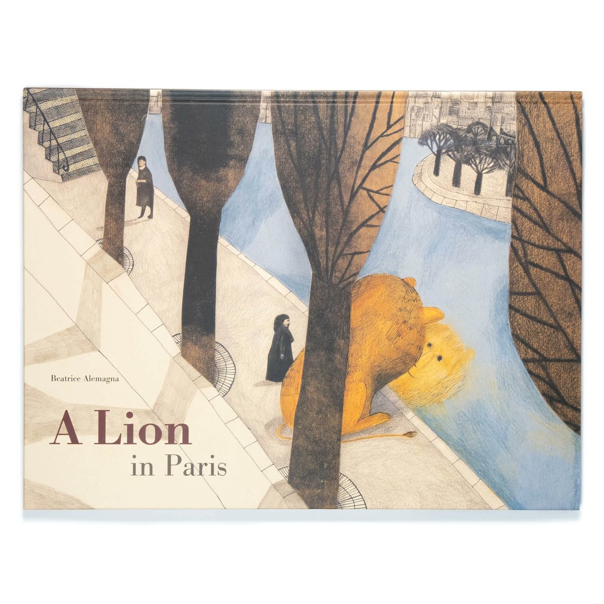 iskusstvo_shop's tweet image. おおきなライオンがパリにやってきた…が、だれも気にもとめません。地下鉄に乗り、カフェに座り、エッフェル塔を登るライオン。この大都市でライオンは自分らしさを見つけられるのでしょうか。