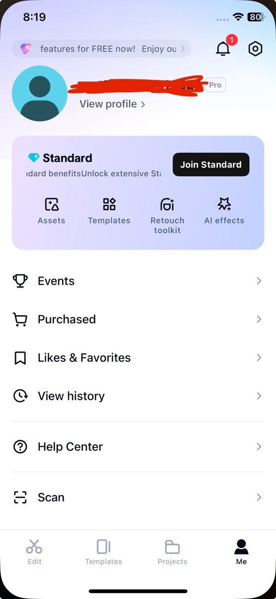 patchedup05's tweet image. availed capcut pro for 3 months through @htmlchz11 !!! trusted and i got my package as soon as i paid! thank you so much! #znsold