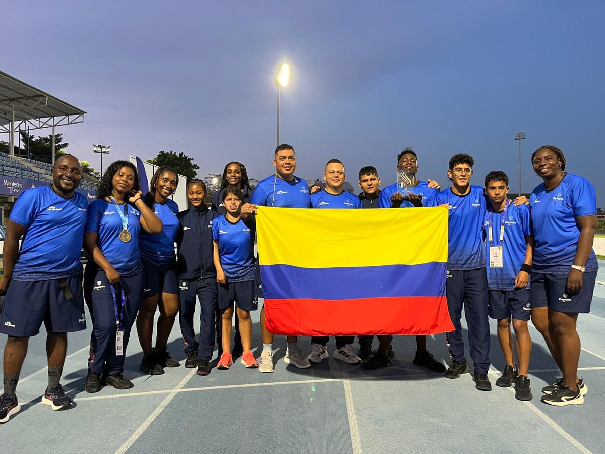 Colombia y su gran participación en los VII Juegos Escolares Centroamericanos y del Caribe 2025.

prontonoticias.com/deportes/colom…. <a href="/MinDeporteCol/">Ministerio del Deporte</a>