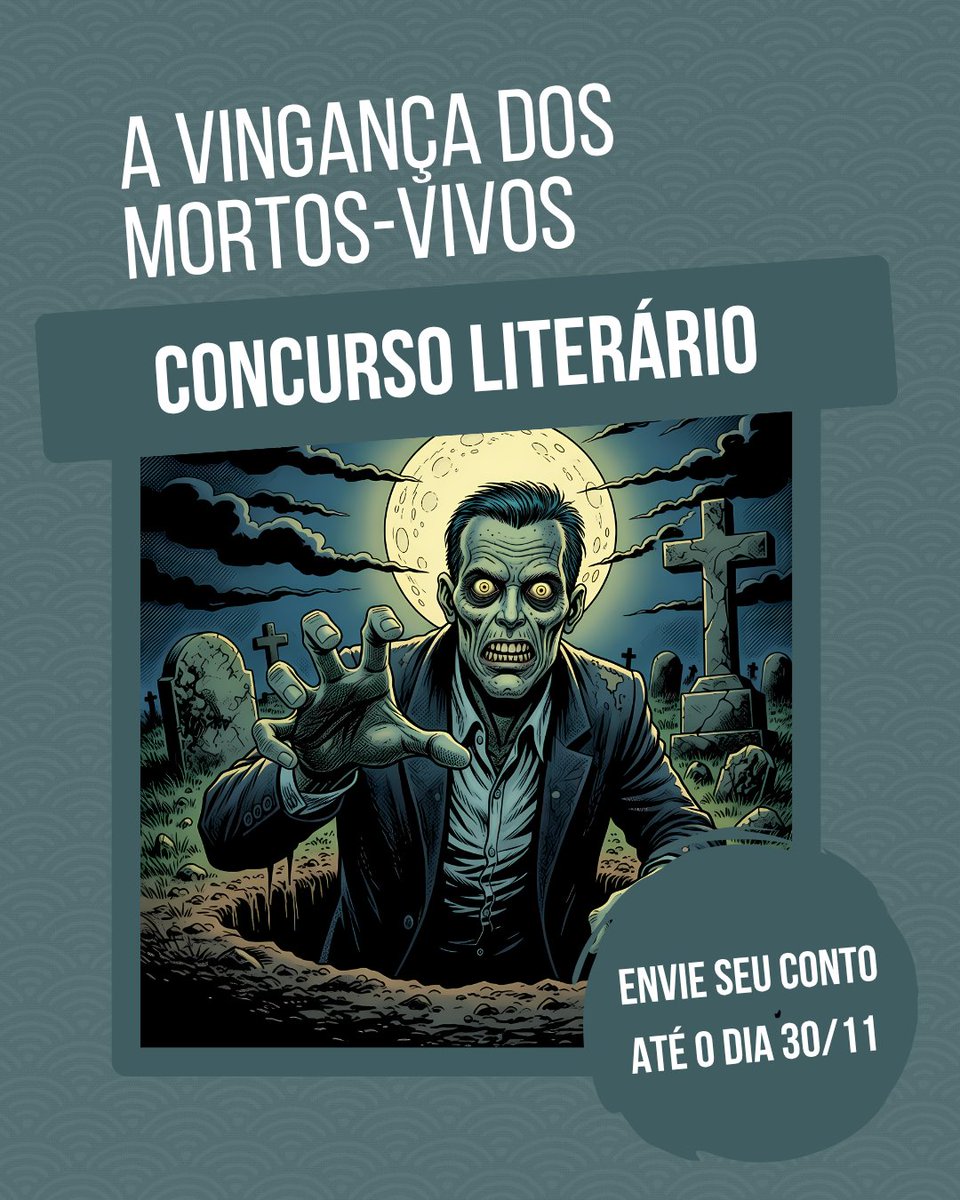 rodoinside's tweet image. 😱✨ Concurso – A Vingança dos Mortos-Vivos

Nem todos descansam. Alguns voltam.

Inscrições 04/11 a 30/11/2025:

cartolaeditora.com.br/concursos-lite…

#CartolaEditora #ConcursoLiterário