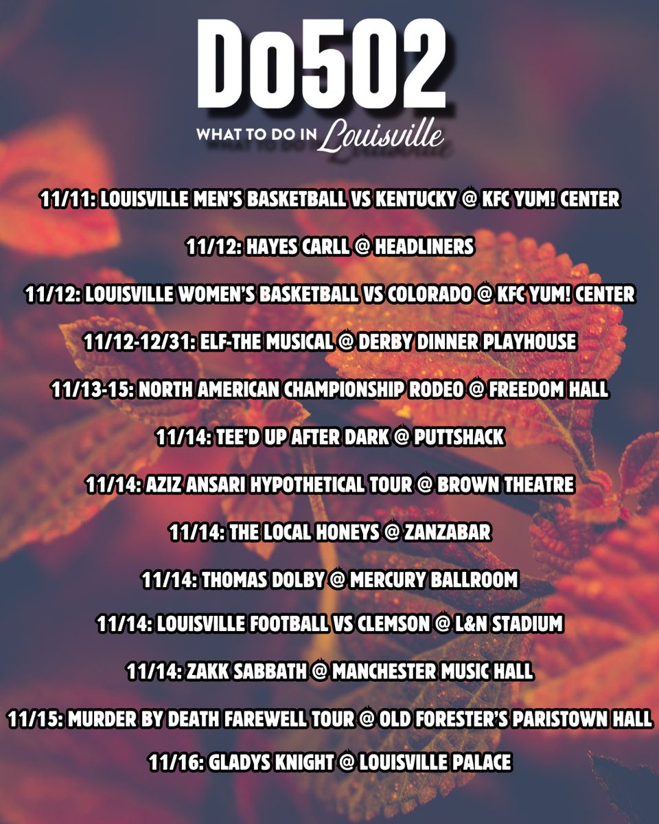 What To Do in the 502
More at do502.com