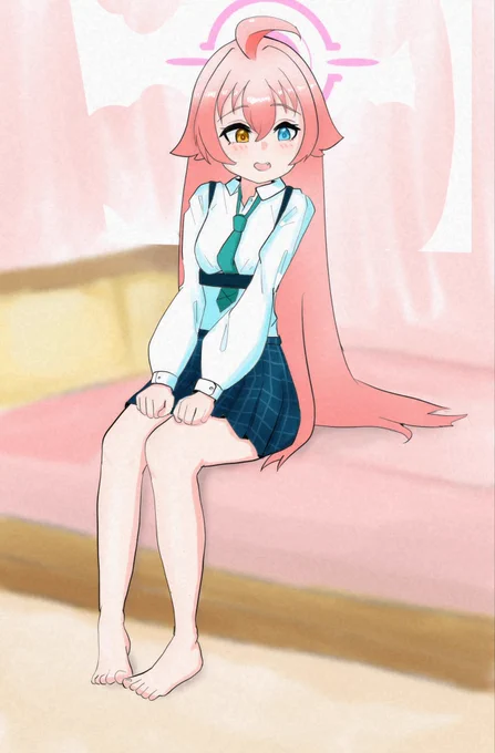 ホシノ。背景まで時間が割けなかった。
