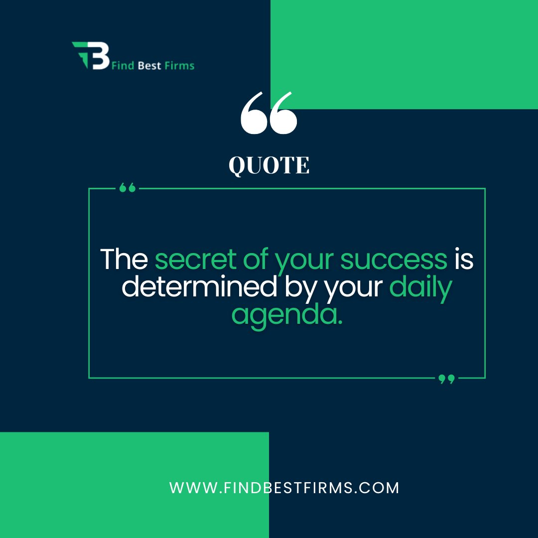 findbestfirms's tweet photo. Success is not a matter of chance but a result of consistent daily actions.
 
Your routine defines your progress plan strategically, act purposefully, and let discipline guide your journey toward lasting achievement.

#SuccessMindset #DailyDiscipline #ProfessionalGrowth https://t.co/s3xM7K8pYn