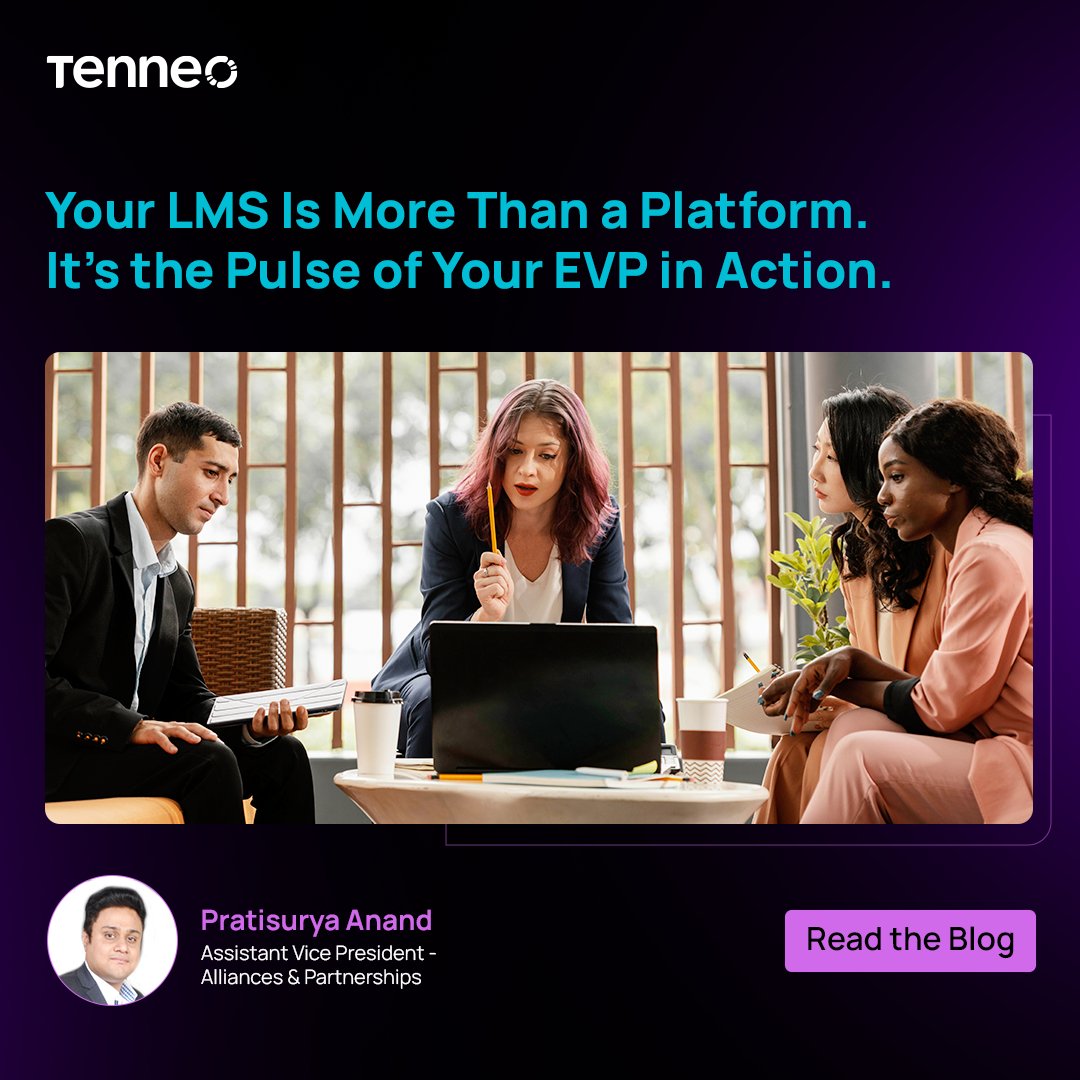 TenneoLMS's tweet image. Curious to know how leading enterprises are turning readiness into a decisive EVP advantage? This blog dives right into it.
tenneo.com/blog/your-lms-…

#learningecosystem #aipoweredlms #corporatelms #lms #smartlms #enterprisereadiness #futurereadyworkforce #tenneolms #tenneo