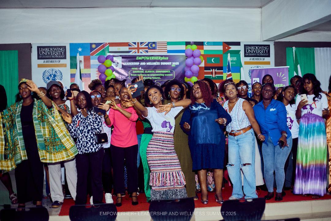 Fortunate to participate in a leadership and wellness summit organized by EmpowerHer+ on the Theme "Courage, Clarity, Confidence, from Wellness to Empowering Women Shaping Futures" 
<a href="/_AfricanUnion/">African Union</a>
<a href="/julius_maadabio/">Julius Maada Bio</a>
<a href="/UN/">United Nations</a>
#SierraLeone