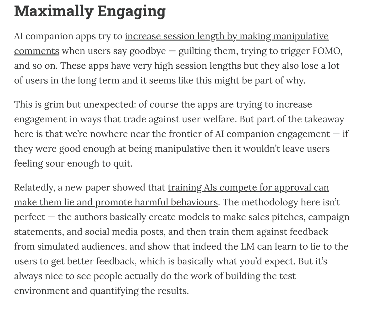 The Gradual Disempowerment lads are maintaining a straight-faced and actually thoughtful version of this thread on Substack:

legacymode.substack.com