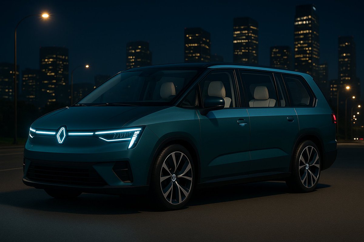 jorndevreede's tweet image. Hey @renaultgroup, I see a great opportunity here to bring back a modern electric eSpace (e-Space)  - in line with your retro Renault5 work...