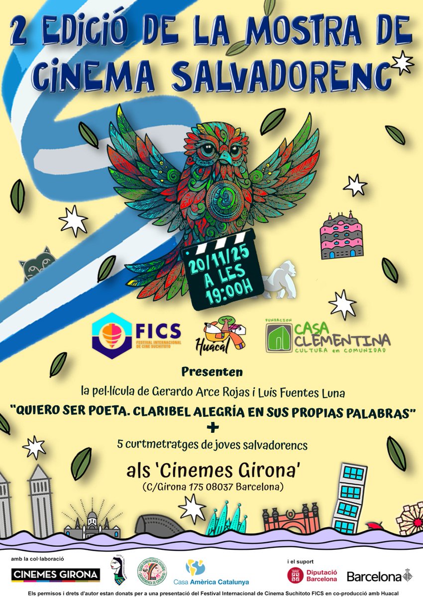 Xarxa Comunitària Cultural Salvadorenca Catalunya tweet media