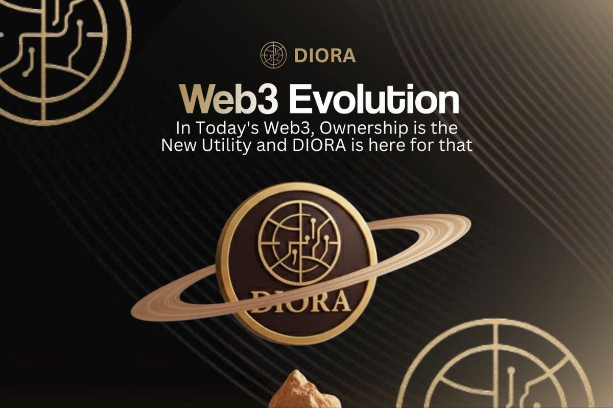 DIORA_social's tweet image. GM Builders ☀️
Web3 is evolving it’s no longer “crypto and vibes.”

We’re entering the era of:
Real assets. Real utility. Real value.

Web3 used to be:
Buy token → Wait → Hope.

Now it’s becoming:
Build → Use → Own.

Ownership is the new utility.

Real-world assets going…
