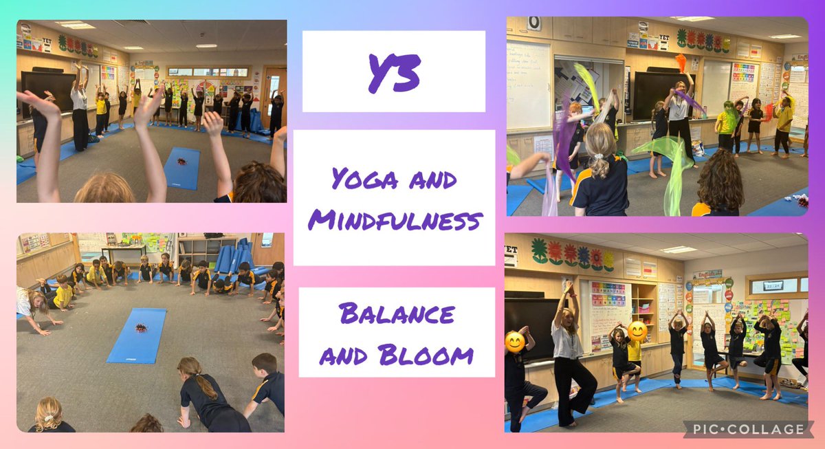 SpringfieldSPS's tweet image. Y3 welcomed Rachael from ‘Balance and Bloom kids yoga’ to start their 6 weeks of yoga. The session linked to bonfire night and was a mix of yoga and mindfulness. We’re excited for our next yoga lesson! #yoga #mindfulness #active 
#Wesupportandcare 🔴
#Togetherweareateam 🔵