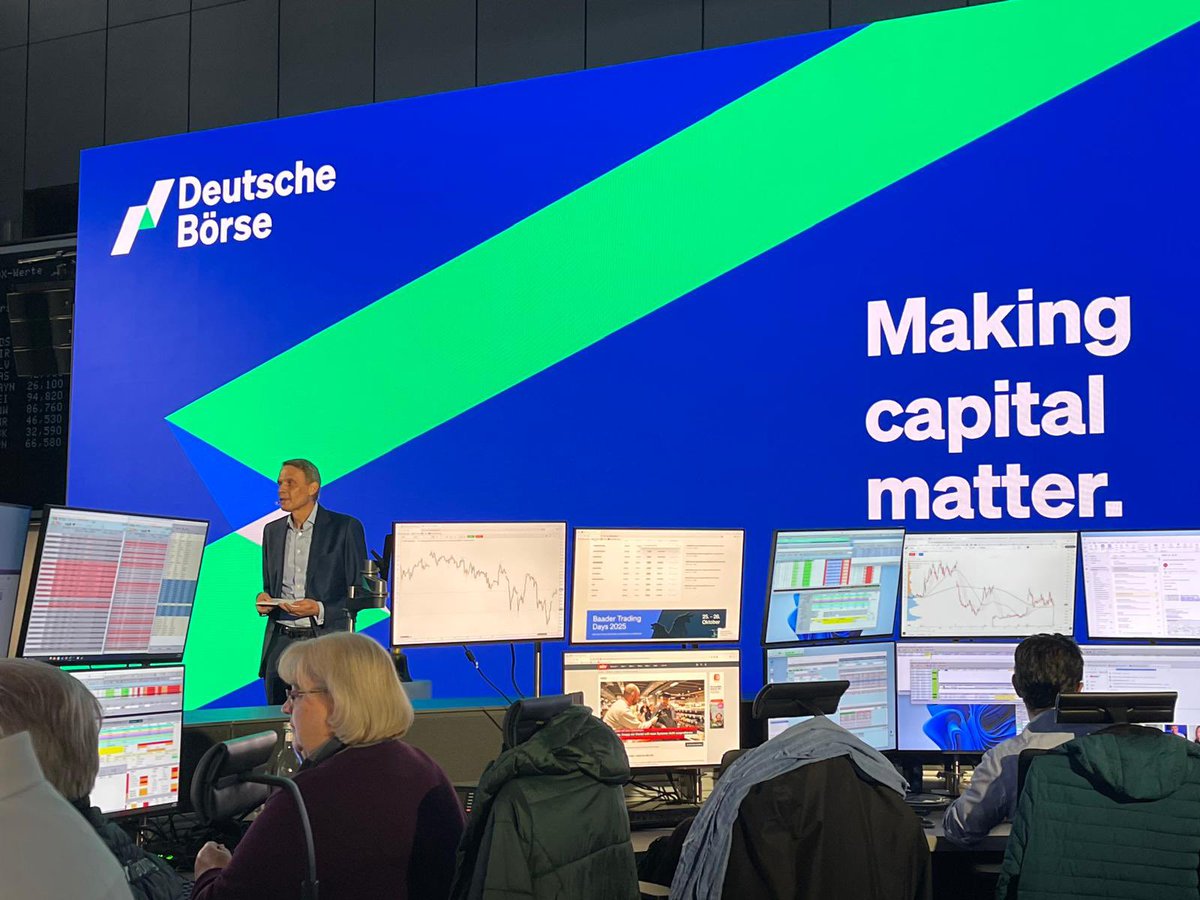 Neuer Kassamarkt, neue Chancen für Frankfurt! 🚀

Heute öffnete sich auf dem Parkett der Frankfurter Börse ein neues Kapitel: Die <a href="/DeutscheBoerse/">Deutsche Börse Group</a> hat ihren neuen Kassamarkt offiziell eröffnet – mit neuem Logo, neuem Markenauftritt und klarer Botschaft. Unter dem Motto „Making