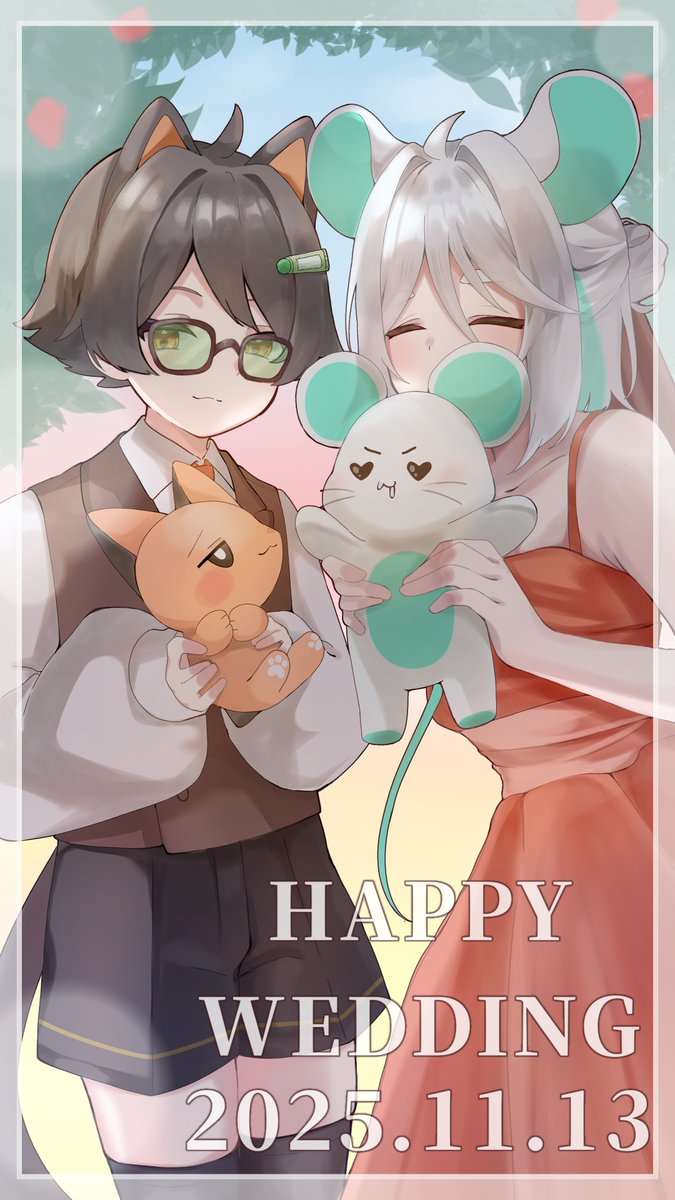 今日は松川らぶのお誕生日＆結婚記念日！
よければダブルで祝ってください！！

写真は旦那（仮の姿）とのツーショ🫶
配信はないけれどおめでとうください！！