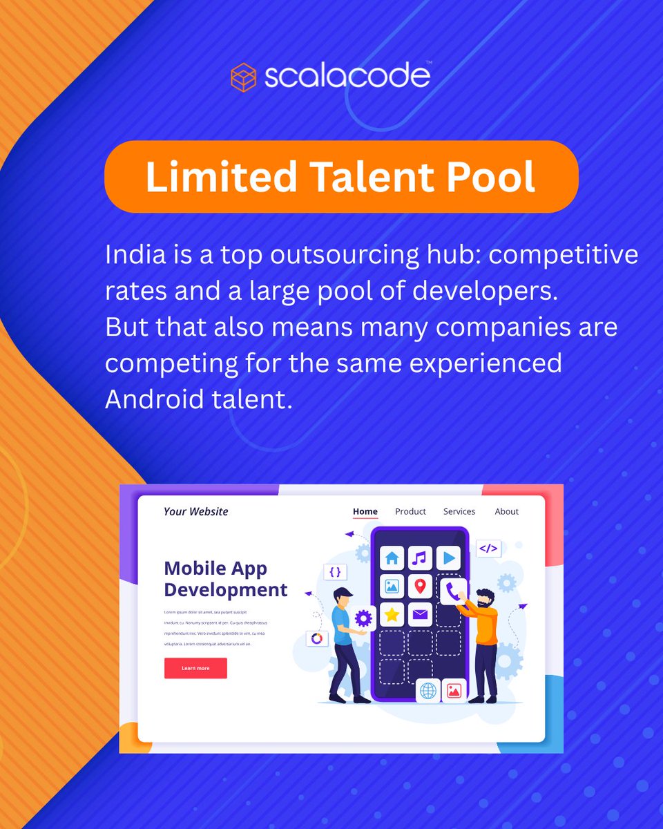scala_code's tweet image. Hiring Android developers isn’t as easy as it seems. From talent gaps to rising demand—here’s what you should know before hiring.

Full guide 👉 scalacode.com/guides/how-to-…

#AndroidDevelopment #TechHiring #Scalacode