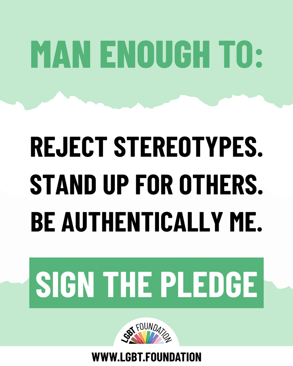 LGBTfdn's tweet photo. It's time we rise above rigid definitions of gender and masculinity. 
Today, we begin to pave the way for a healthier, more inclusive future. 💜

🔗 https://t.co/dGftyg45DN

#ManEnoughToBeMe #ToxicMasculinity #MenSupportingMen #RedefiningMasculinity #MentalHealthMatters https://t.co/P2oNlSLey6
