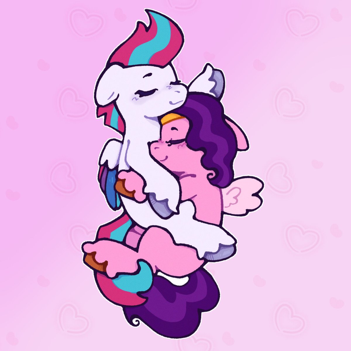 fillystims's tweet image. commission!! 

they&apos;re rlly cute.. #petalstorm