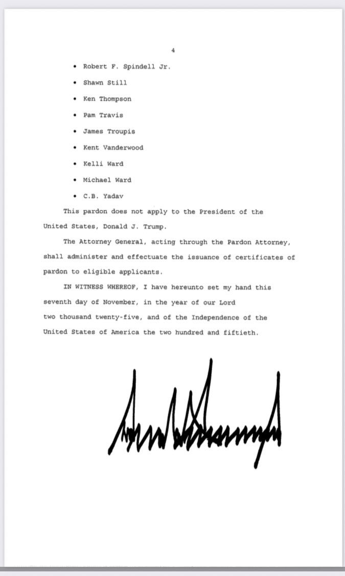 TheRealThelmaJ1's tweet image. Donald Trump just pardoned dozens of criminals involved in the attempted theft of the 2020 Election