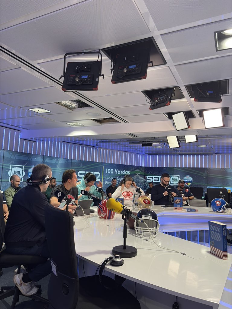 <a href="/PatriotsMadrid/">Patriots Madrid</a> presente en el directo de los amigos de <a href="/100yardas_/">100yardas</a>