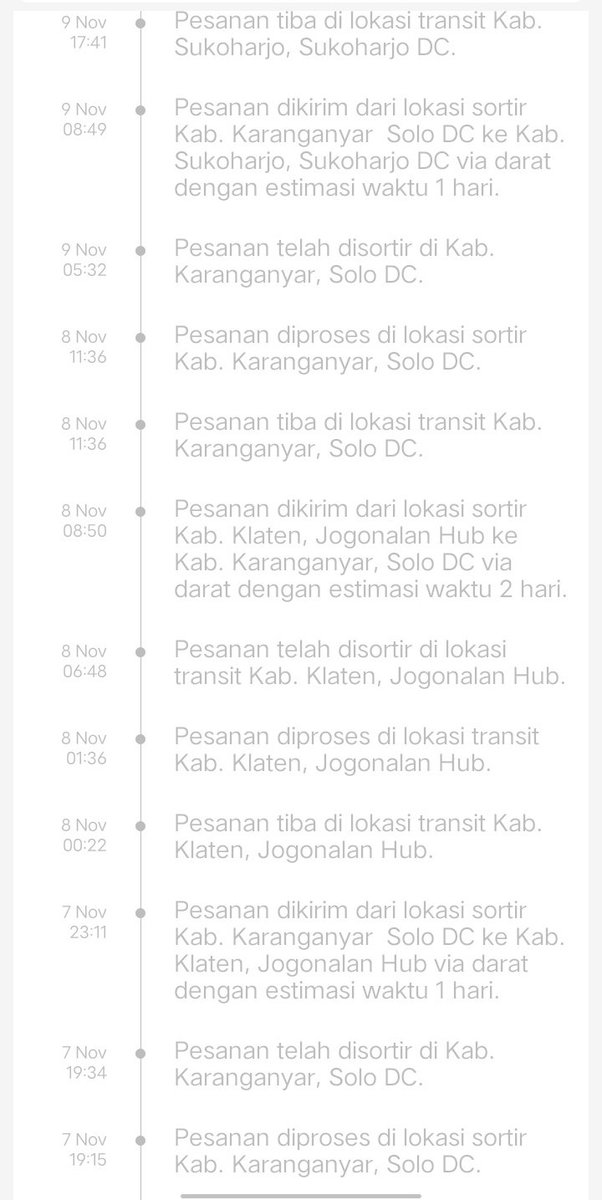 skylnrndm's tweet image. kenapa si spx, padahal kan bisa langsung ke sleman, kenapa harus ke klaten dulu?, tiap beli paket pasti gitu terus dari setahun yang lalu, pernah juga dianter kurir dari klaten kerumah krn sering nyasar, udah komplain berkali kali juga gaada perubahan #spxexpress #shopeeID