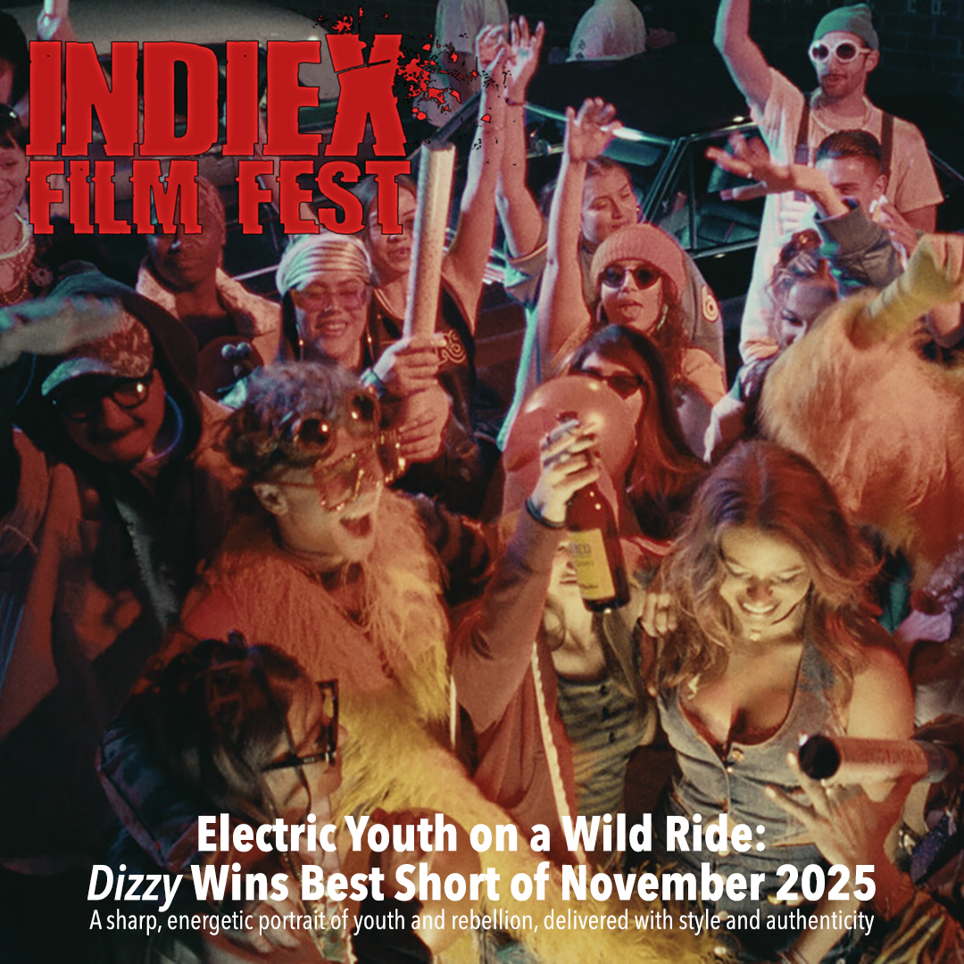 Top honorees of November 2025:

"Dizzy" by Zac La Roc (USA)
"Aasmani" by Sayani Gupta (India)
"Lottie" by Bella Rieth (USA)

Read more: indiexfest.com/2025/11/10/ele…

#IndieXFilmFest #FilmFestival #IndieFilm #ShortFilm #AwardWinners #Cinema #Filmmaking #LosAngeles #RegalLALive